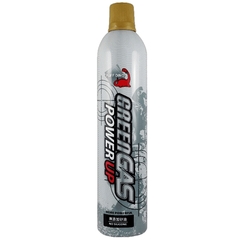 BOTELLA GREEN GAS PUFF DINO 14K.S/SILICONA 600ML GRIS TAPON TAN