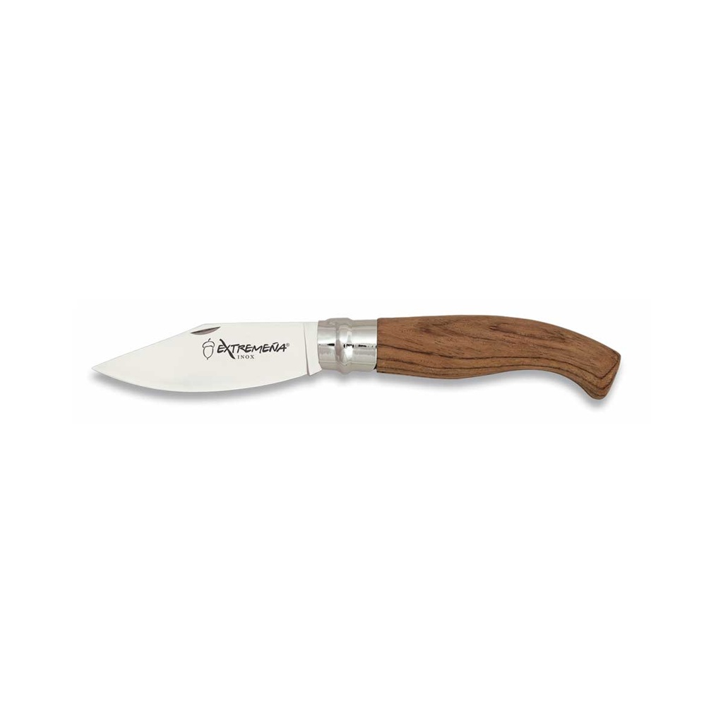 NAVAJA EXTREMEÑA GIROLOCK INOX. 7CM MADERA