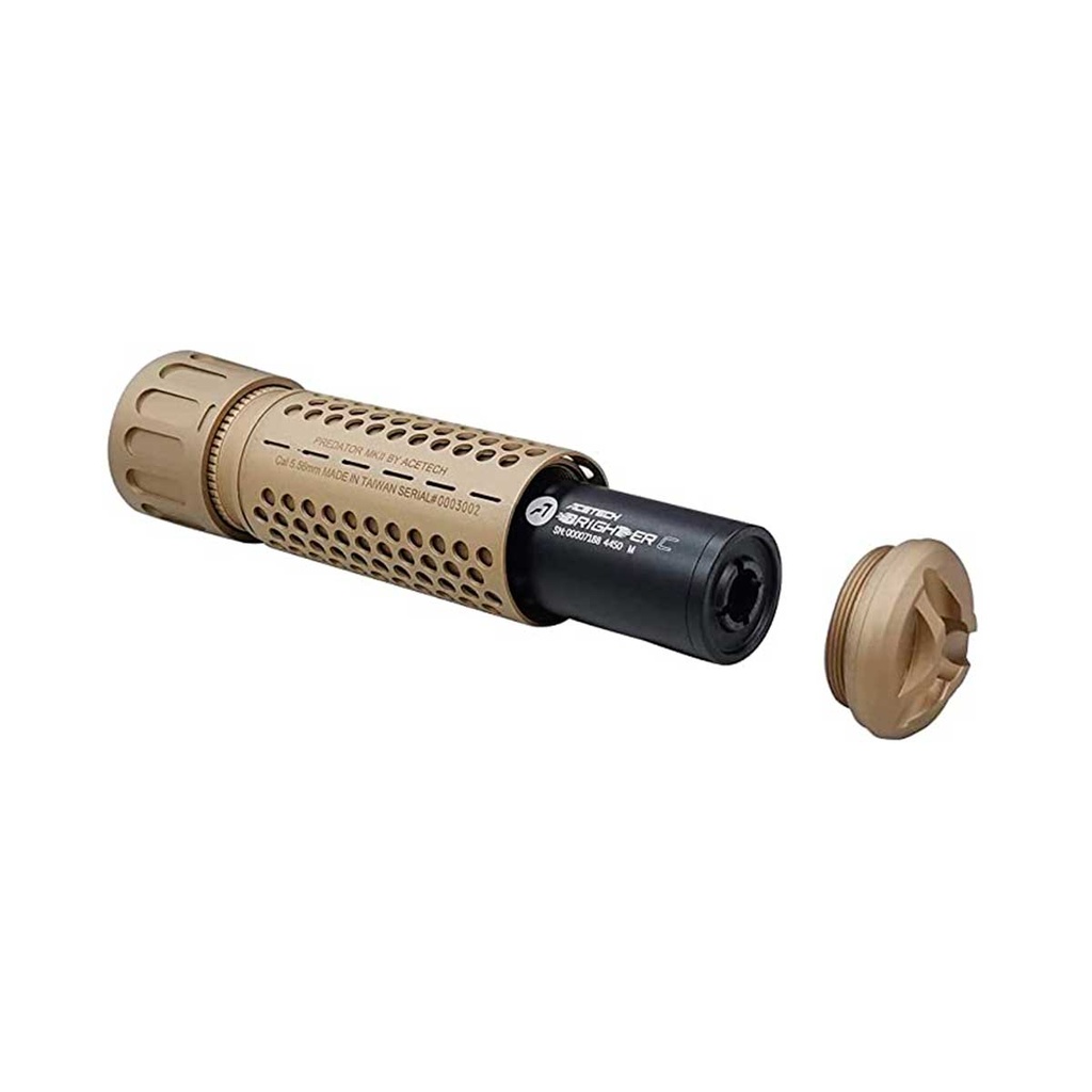 SILENCIADOR TRAZADOR ACETECH PREDATOR MKII TAN