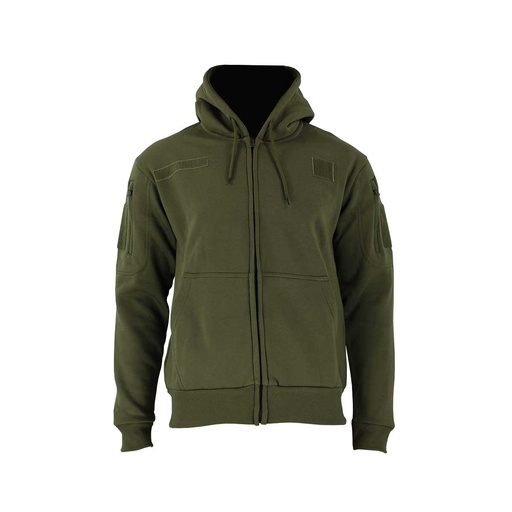 [IW2021-OD-S] SUDADERA IMMORTAL TACTICA CON CREMALLERA VERDE (S)