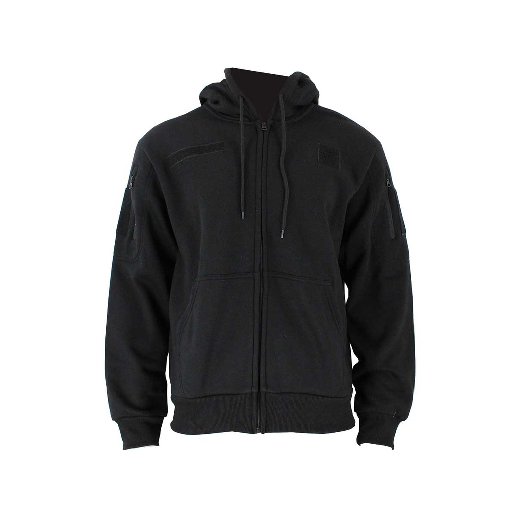 SUDADERA IMMORTAL TACTICA C/CREMALLERA NEGRA