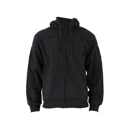 [IW2020-BK-S] SUDADERA IMMORTAL TACTICA C/CREMALLERA NEGRA (S)
