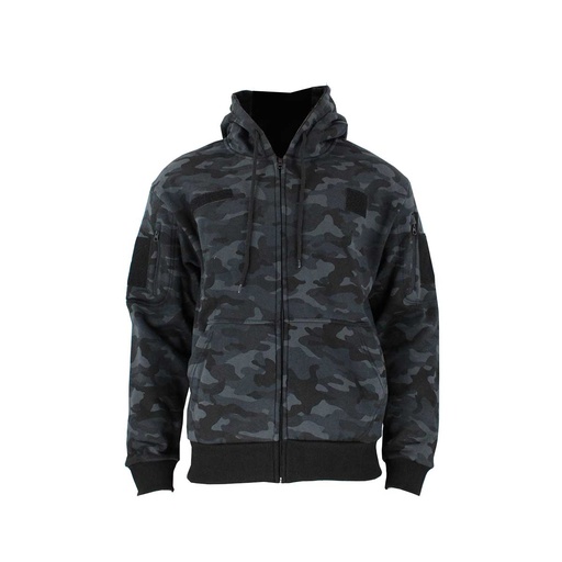 [IW2024-MCBK-S] SUDADERA IMMORTAL TACTICA CON CREMALLERA MULTICAM BLACK (S)