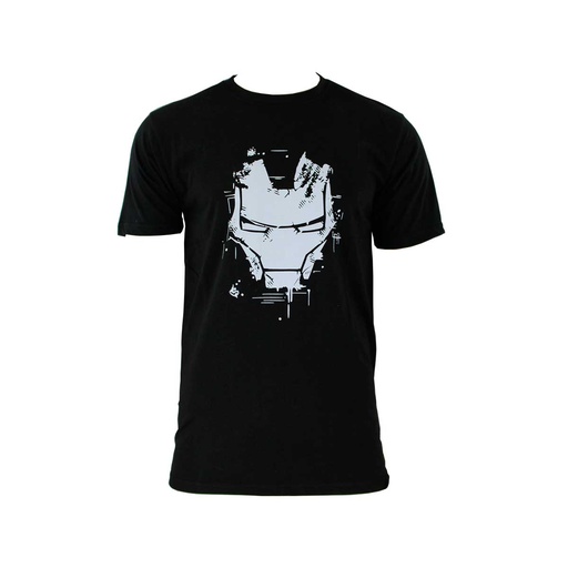 [IW1050/IW100120-BK-S] CAMISETA IMMORTAL MASCARA NEGRA (S)