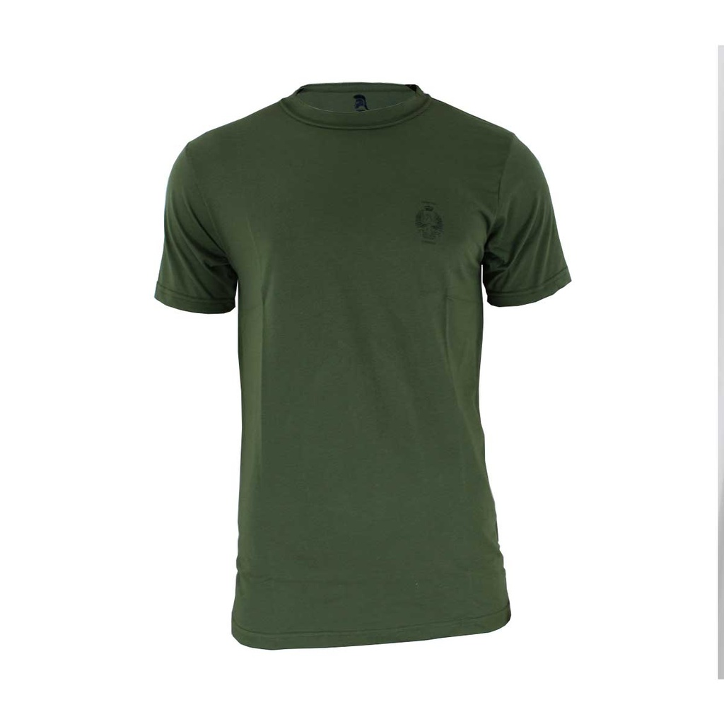 CAMISETA IMMORTAL EJERCITO TIERRA LOGO PECHO VERDE