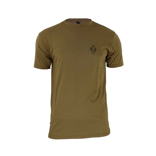 [IW1066/100151-CB-S] CAMISETA IMMORTAL EJERCITO TIERRA LOGO PECHO TAN (S)