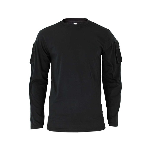 [IW-1020-BK-S] CAMISETA IMMORTAL TACTICA M/LARGA NEGRA (S)