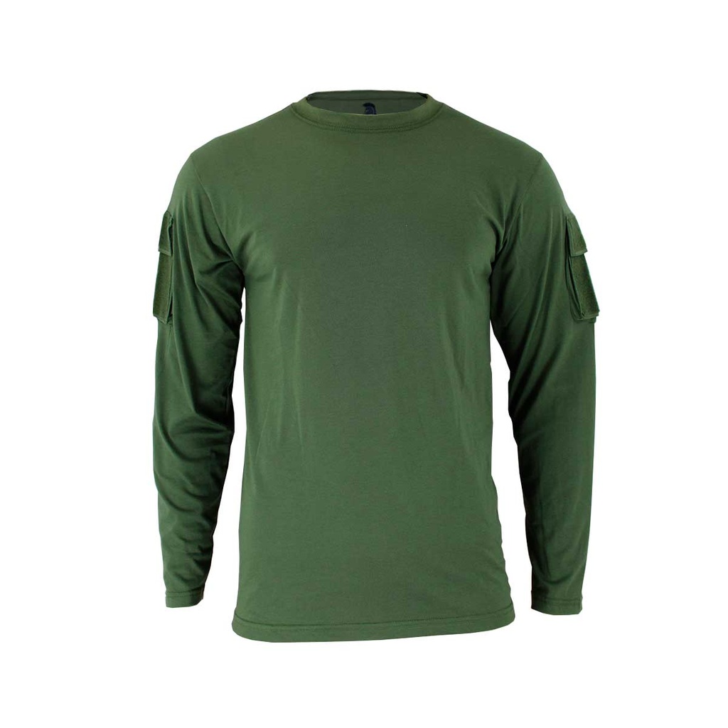 CAMISETA IMMORTAL TACTICA M/LARGA VERDE