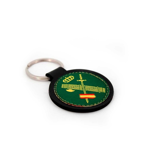 [333333] LLAVERO GUARDIA CIVIL CUERO REDONDO