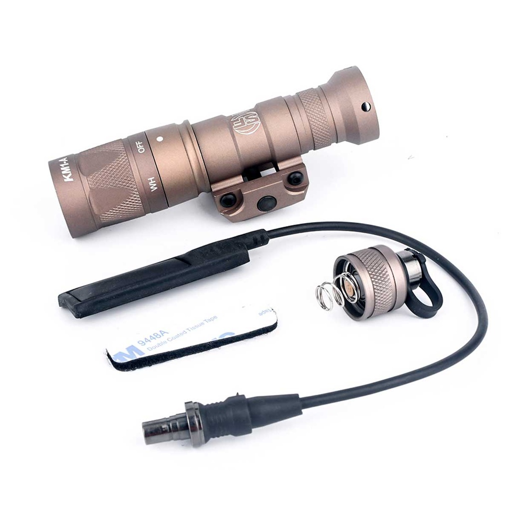 LINTERNA TACTICA WADSN M300W C/ESTROBO TAN