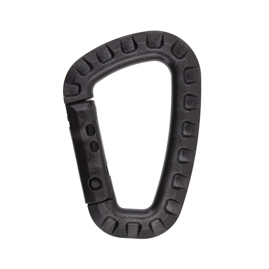 MOSQUETON IMMORTAL PVC 82MM NEGRO