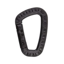 MOSQUETON IMMORTAL PVC 82MM NEGRO