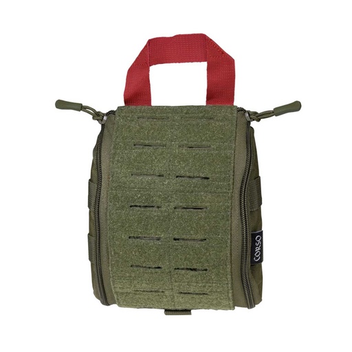 [CRS-040003-OD] POUCH CORSO BOTIQUIN DAGGER POUCH IFAK VERDE