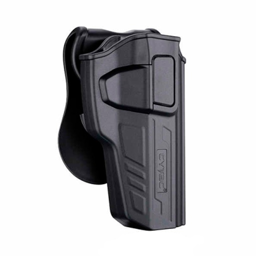 [CY-T92G4] FUNDA PISTOLA RIGIDA CYTAC GEN.4 BERETTA 92 NEGRA