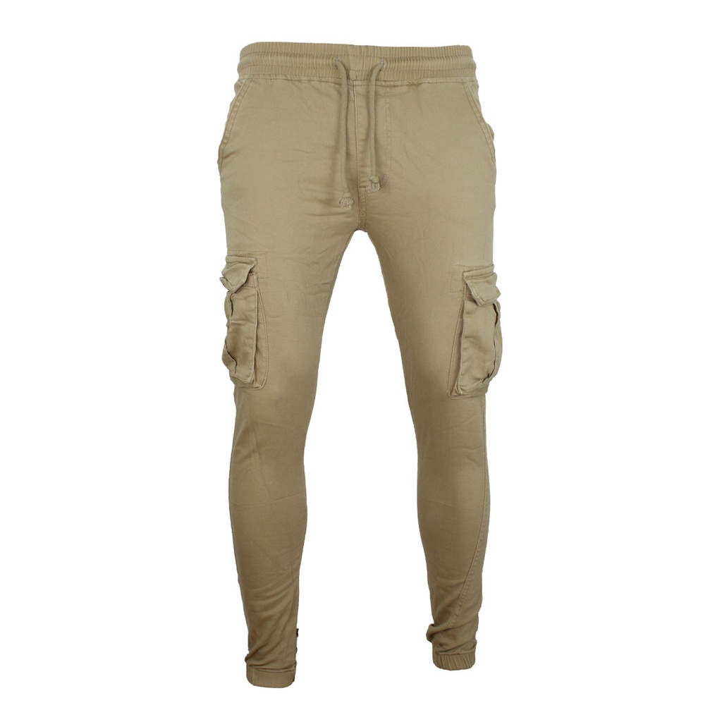 PANTALON LEOX TONY BAKCER CARGO TAN