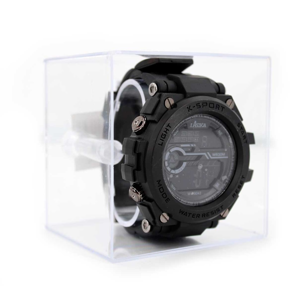 RELOJ TACTICO LASIKA MULTIFUNCION NEGRO
