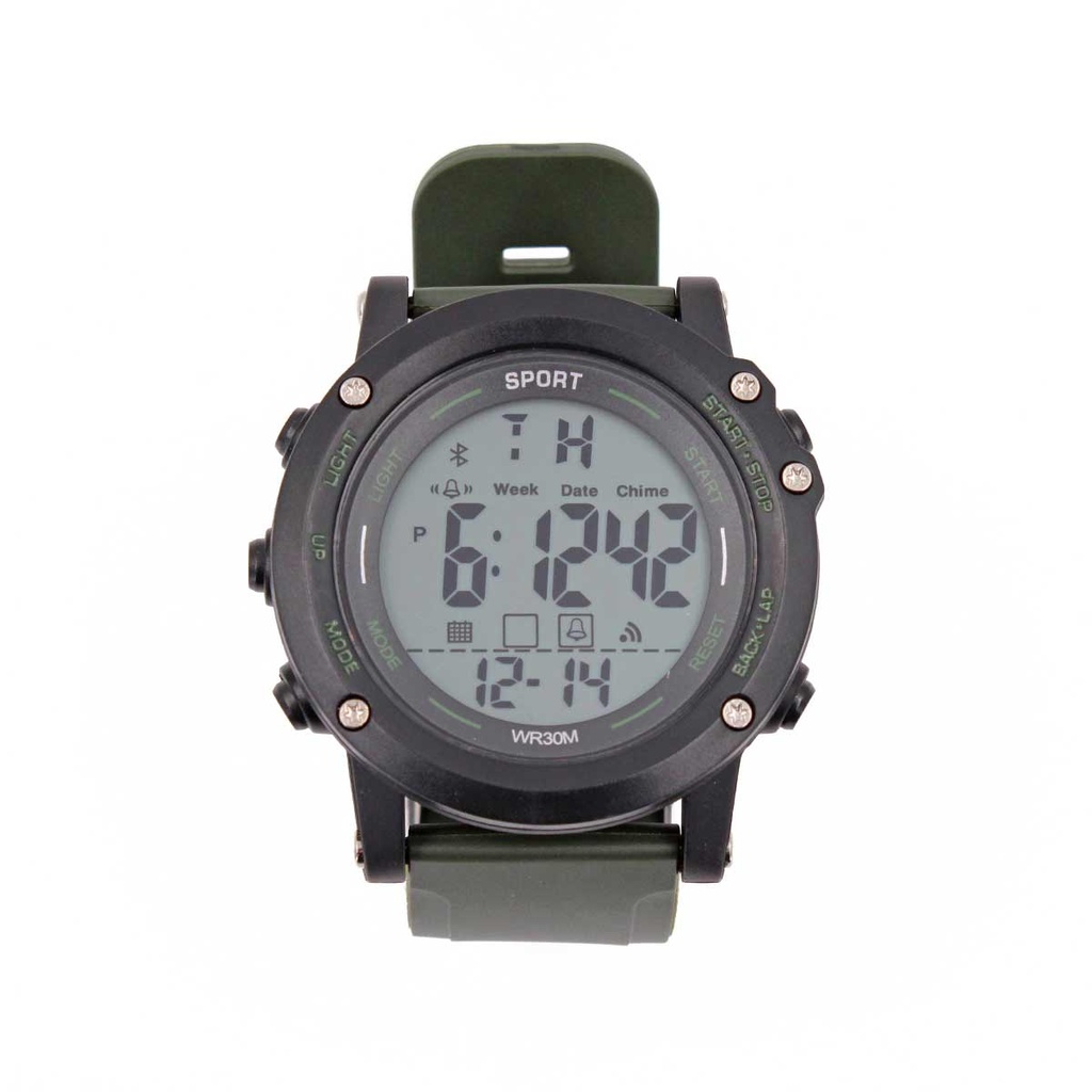 RELOJ TACTICO GATSBY MULTIFUNCION ESFERA NEGRA