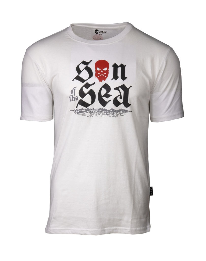 CAMISETA CORSO SON OF THE SEA BLANCA