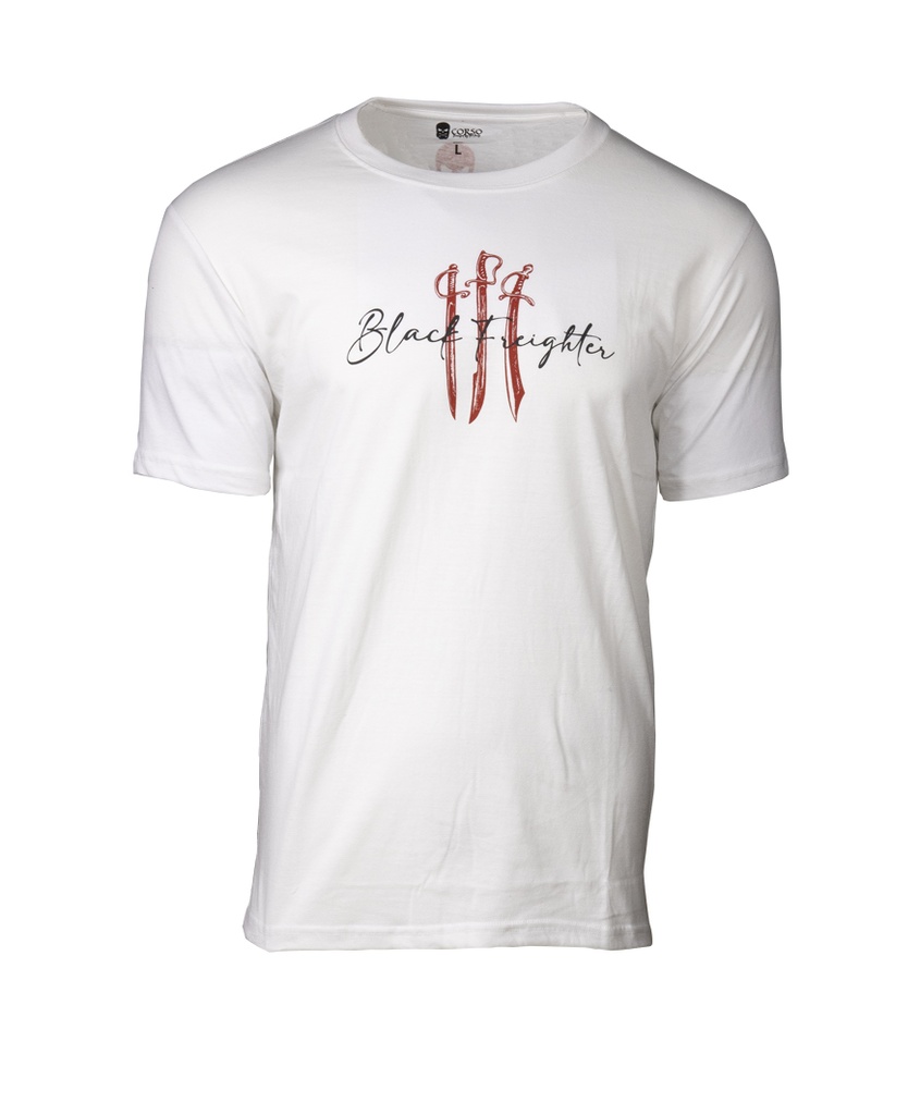 CAMISETA CORSO BLACK FREIGHTER BLANCA