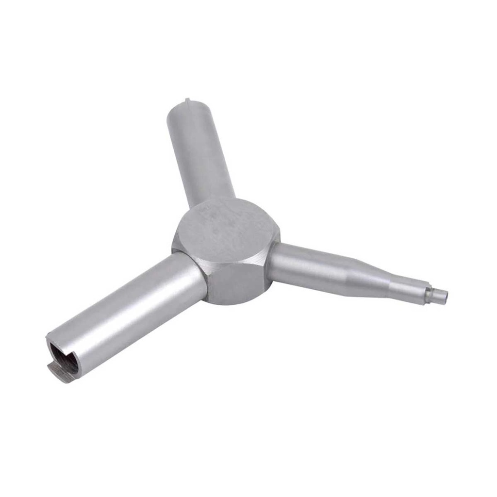 LLAVE DE VALVULAS PPS PLATA