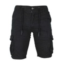PANTALON LEOX CARGO CORTO NEGRO