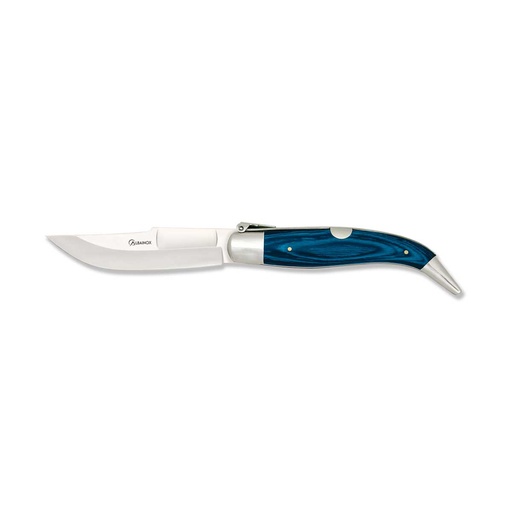 [01105] NAVAJA TEJA 8.20 CM AZUL