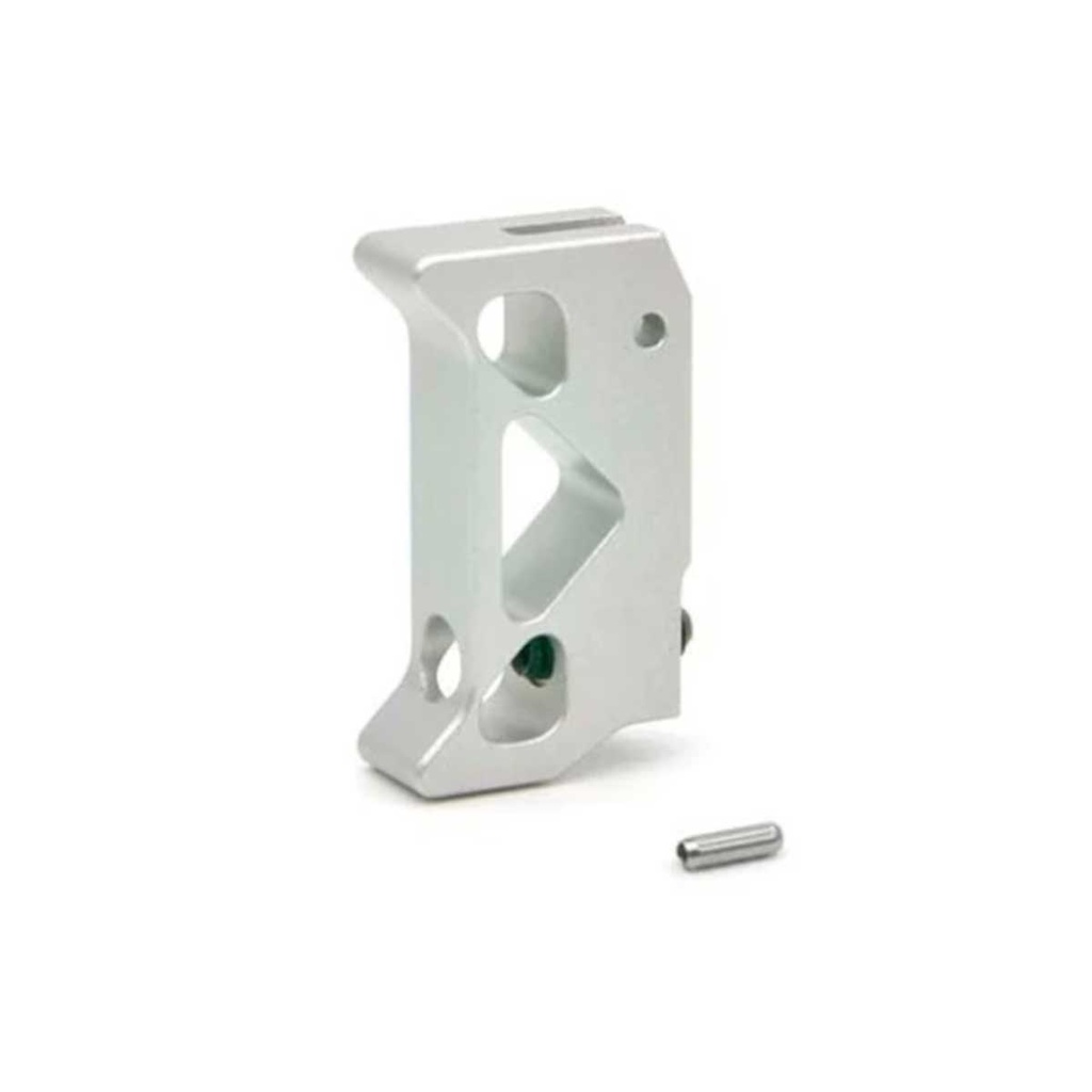 AIP ALUMINIUM TRIGGER (TYPE P) FOR MARUI HICAPA SILVER/SHORT