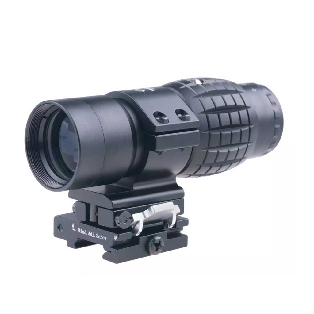 VISOR MAGNIFICADOR THETA OPTICS 3X35 V2 NEGRO