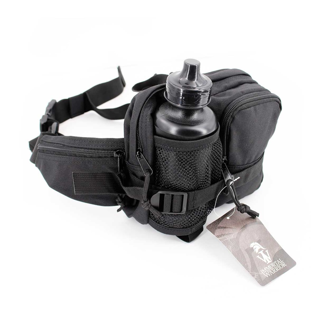 RIÑONERA IMMORTAL C/BOTELLA NEGRA