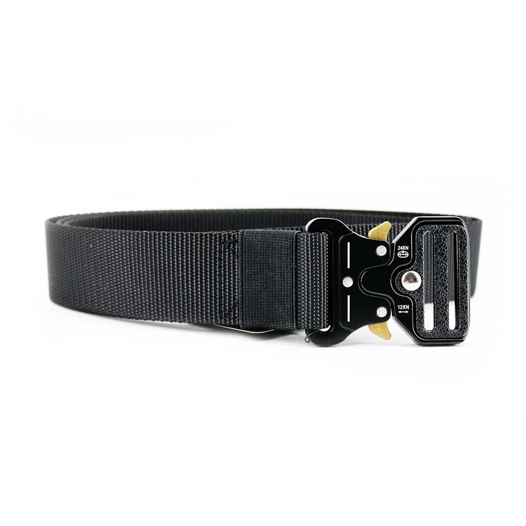 CINTURON IMMORTAL TACTICO HEBILLA CIERRE SEGURIDAD NEGRO