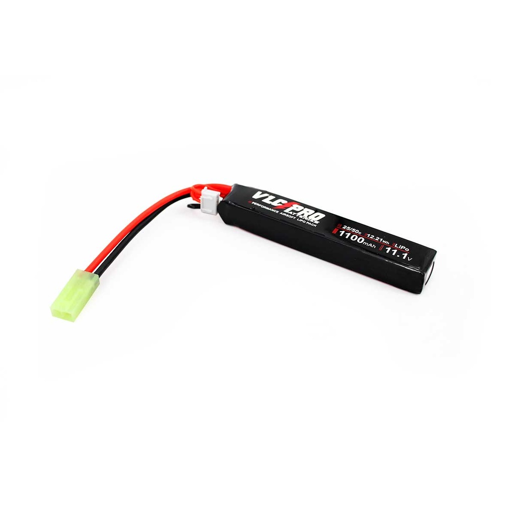 BATERIA ARSENIC PRO LIPO 11.1V 1100MAH 25C/50C 1STICK NEGRA