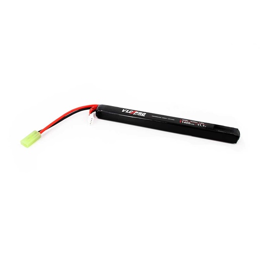 [VLC-1021] BATERIA VLC PRO LIPO 11.1V 1400MAH 25C/50C 1STICK NEGRA