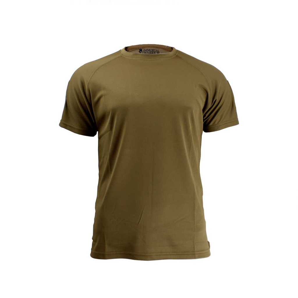 CAMISETA IMMORTAL QUICK DRY TACTICA M/CORTA COYOTE