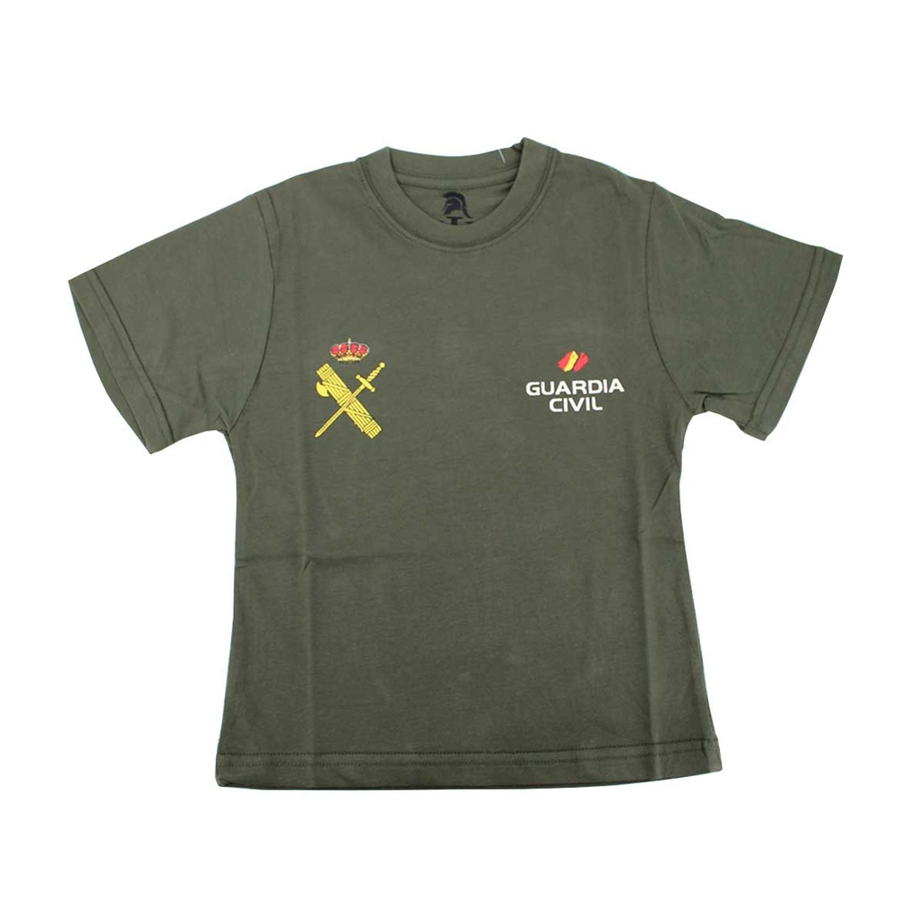 CAMISETA IMMORTAL GUARDIA CIVIL NIÑO VERDE