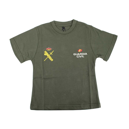 [IW100281-OD-3/4] CAMISETA IMMORTAL GUARDIA CIVIL NIÑO VERDE (3-4)