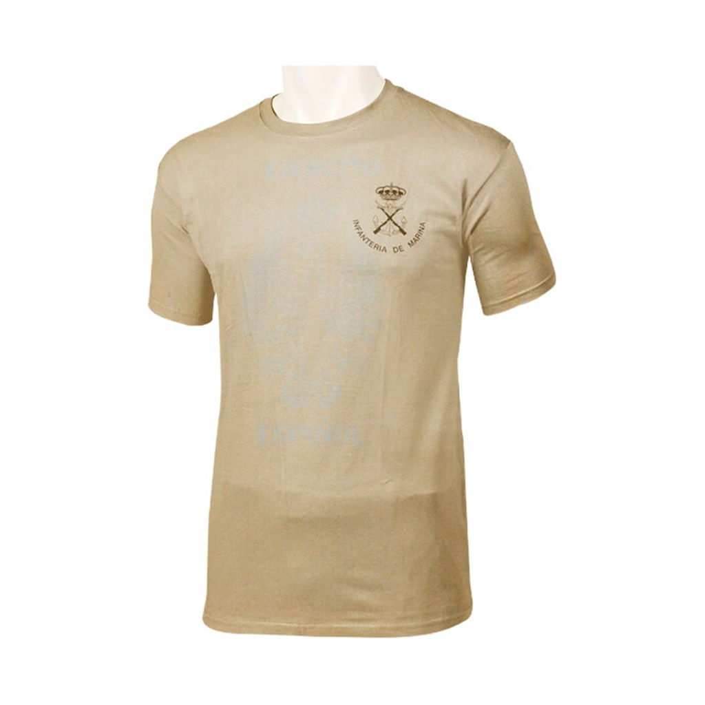 CAMISETA INFANTERIA MARINA GENERICA TAN