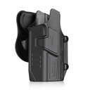 FUNDA PISTOLA RIGIDA CYTAC UNIVERSAL MEGA-FIT NEGRA
