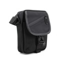 BOLSO ZH NYLON CREMALLERA TAPA NEGRO