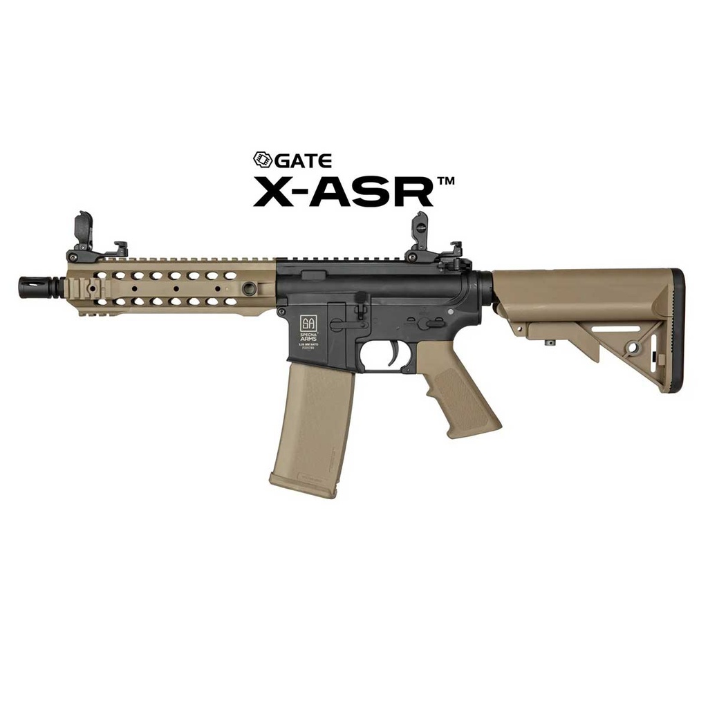 FUSIL SPECNA ARMS SA-F01 FLEX X-ASR TAN-NEGRO