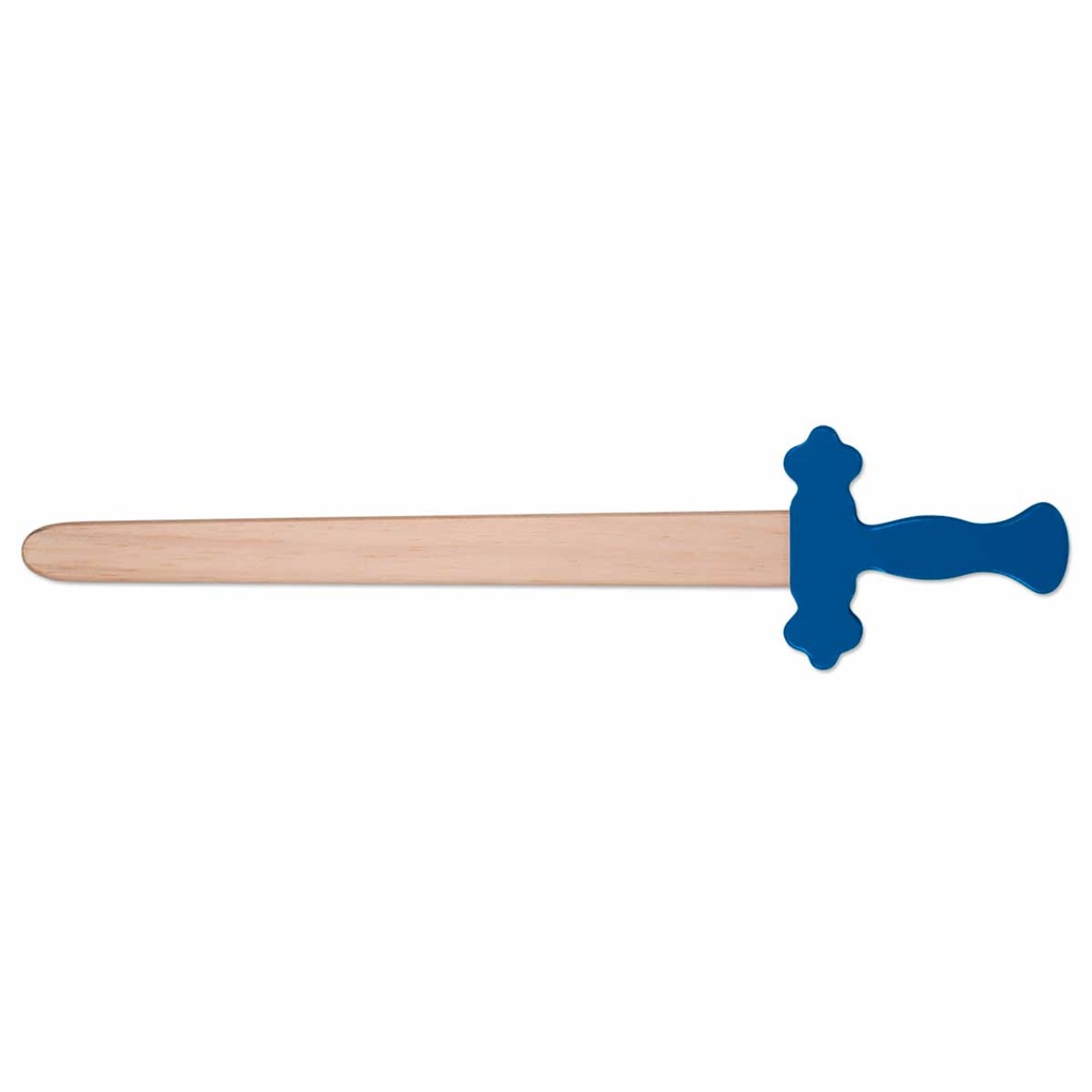 ESPADA MADERA MANGO AZUL