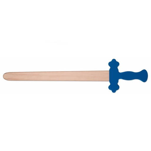 [49004] ESPADA MADERA MANGO AZUL