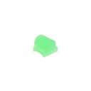 NUB HOP-UP MAPLE LEAF SILICONA 50º VERDE