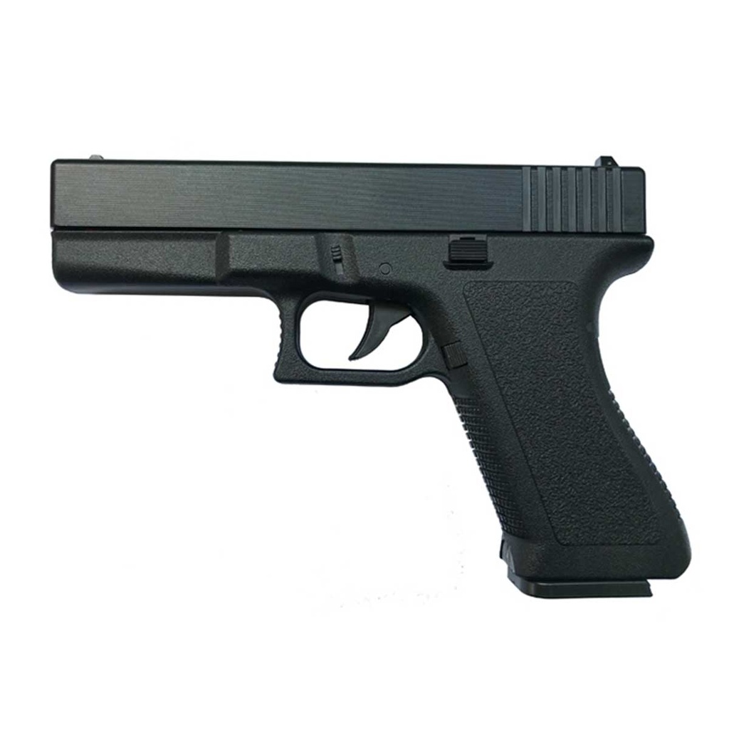 PISTOLA VIGOR MUELLE TIPO GLOCK NEGRA