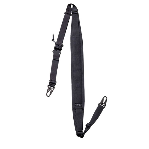 [CRS-080013-BK] CORREA FUSIL CORSO CROSSBONES 1 - 2 PUNTOS NEGRA