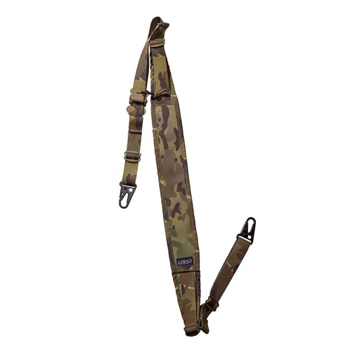 [CRS-080015-MC] CORREA FUSIL CORSO CROSSBONES 1 - 2 PUNTOS MULTICAM