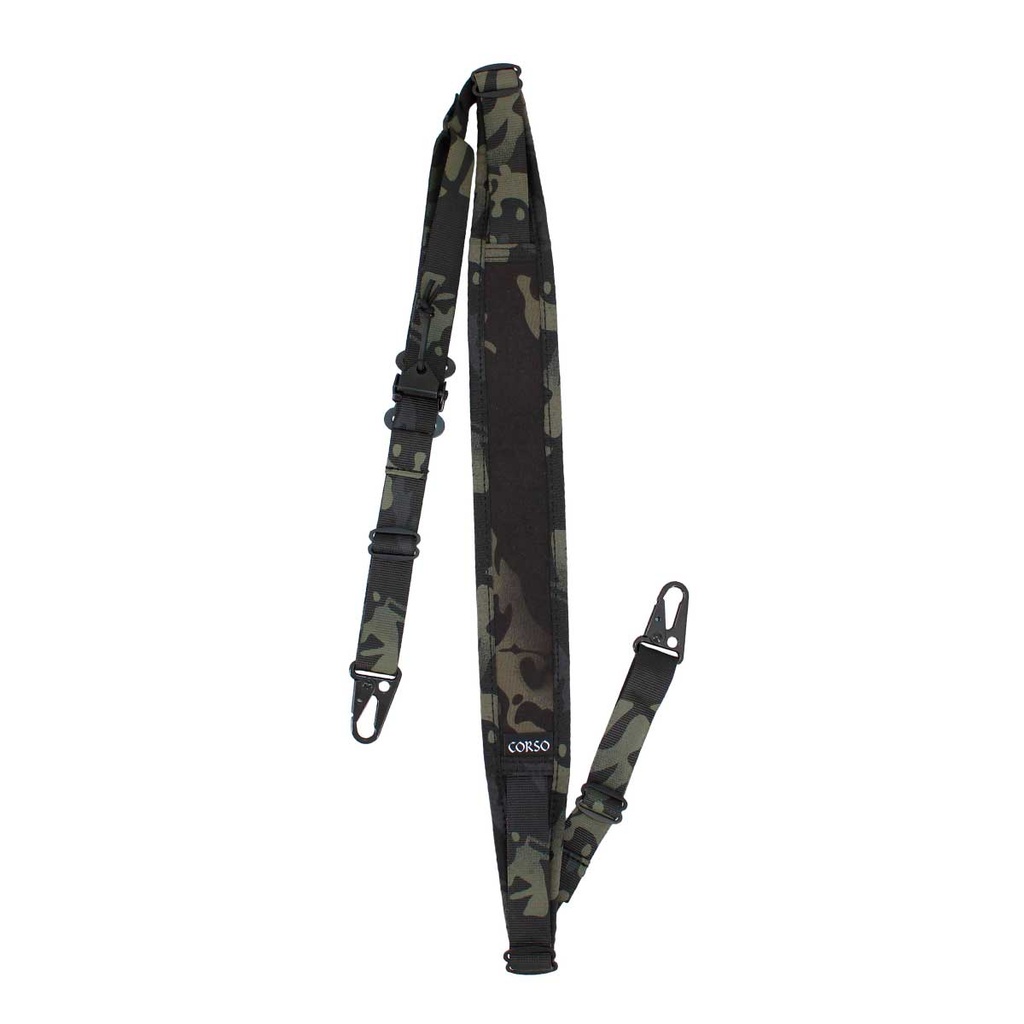 CORREA FUSIL CORSO CROSSBONES 1 - 2 PUNTOS MULTICAM BLACK