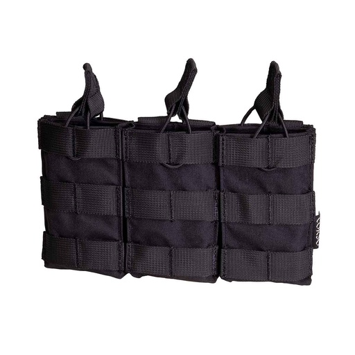 [CRS-040913-BK] POUCH CORSO CARGADOR M4 TRIPLE DAGGER MOLLE NEGRO