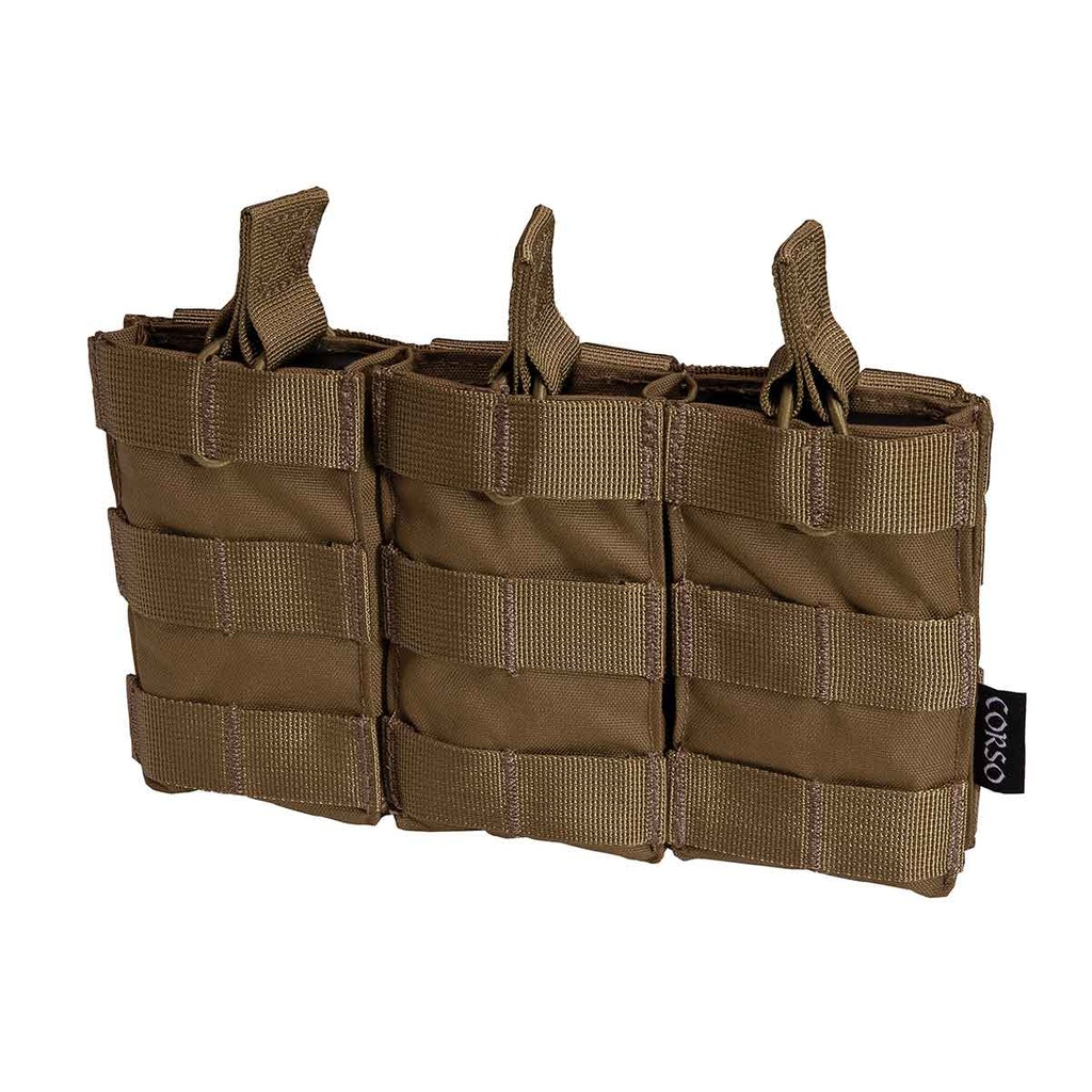 POUCH CORSO CARGADOR M4 TRIPLE DAGGER MOLLE COYOTE