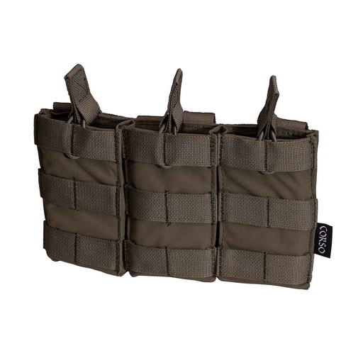 [CRS-040903-OD] POUCH CORSO CARGADOR M4 TRIPLE DAGGER MOLLE RANGER GREEN