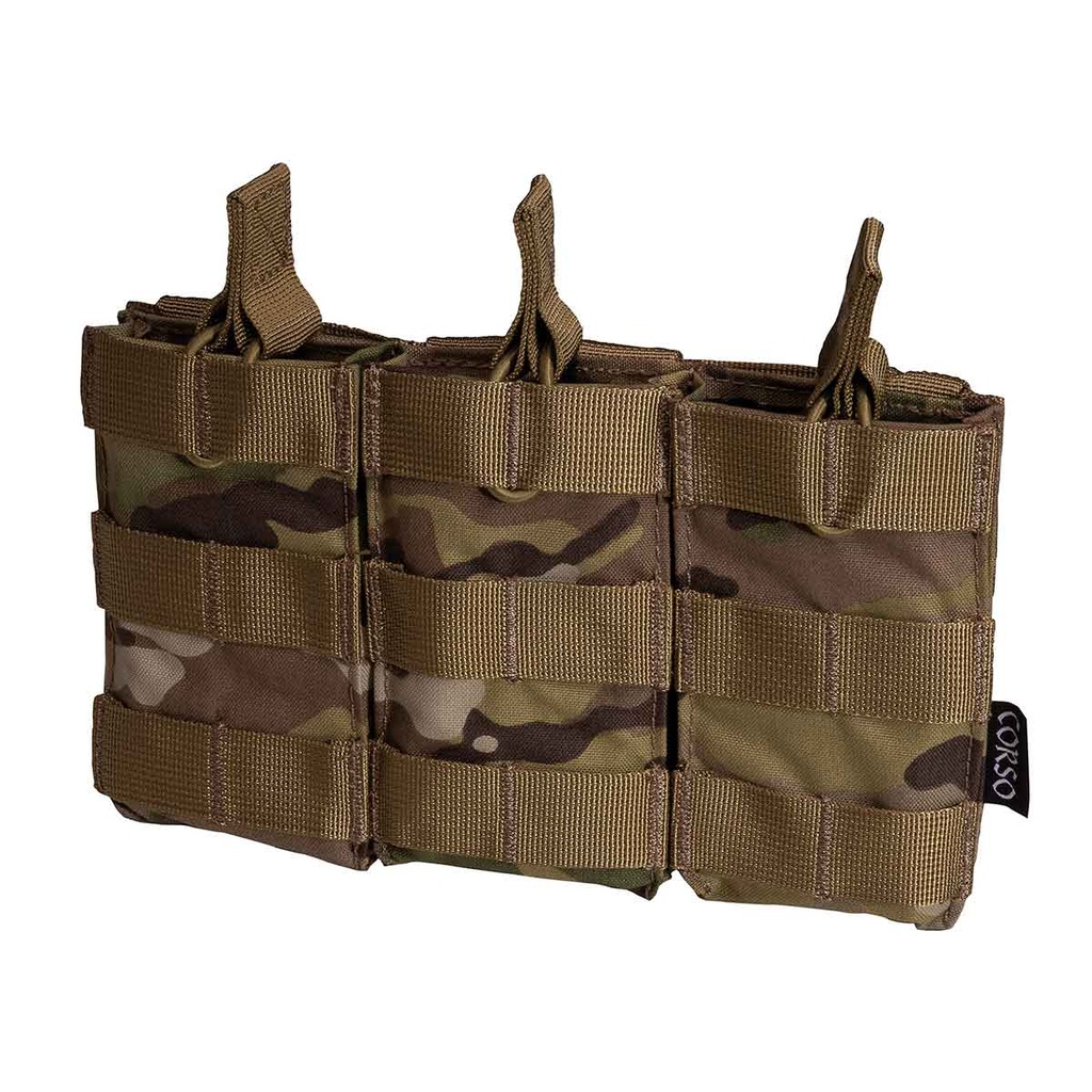 POUCH CORSO CARGADOR M4 TRIPLE DAGGER MOLLE MULTICAM